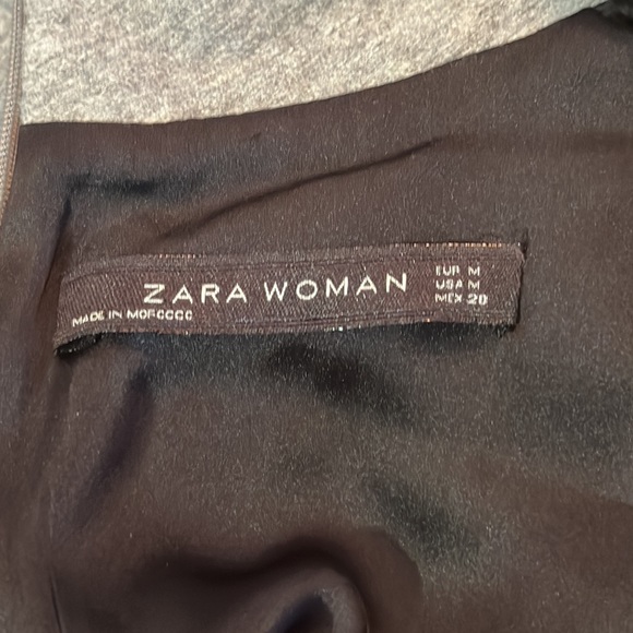 Zara Mock Neck Wool Dress - Picture 3 of 8